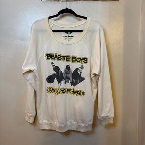 Beastie Boys Check Your Head Sweatshirt by Free People x Live Nation - Medium